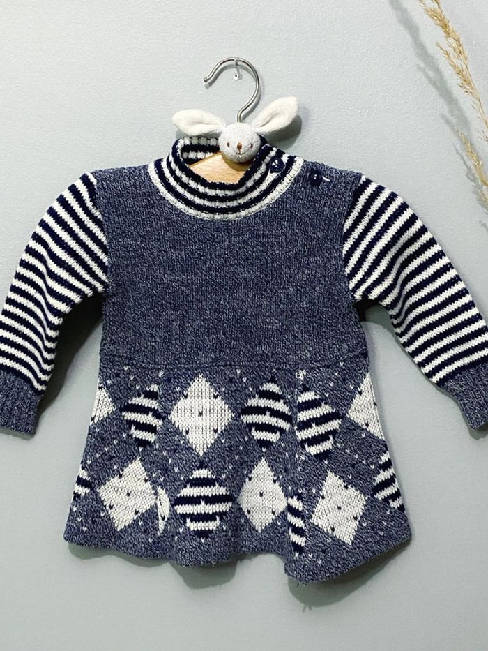 Robe en maille 3 mois - photo numéro 5
