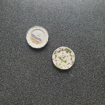 ⭐ Feves lot de 2 fèves assiettes #emyfleury_feves