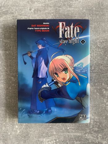 Manga fate stay night tome 4 en version française.