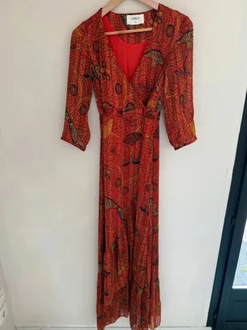 Robe longue Disy orange ba&sh