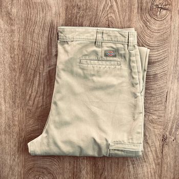 Pantalon champagne beige Dickies pour homme en taille 42 x 32 (52 taille française)