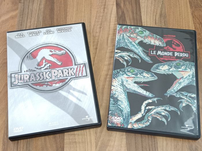 Lot DVD Jurassic Park Tome 2 et 3 - photo numéro 1