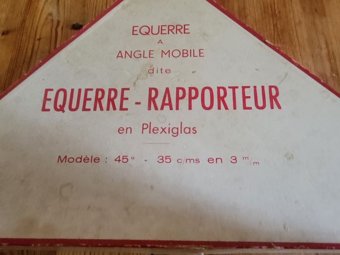 Équerre rapporteur
