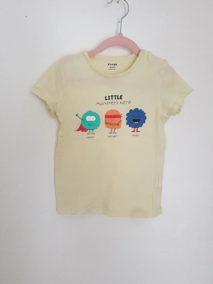 T-shirt monster pastel A1160