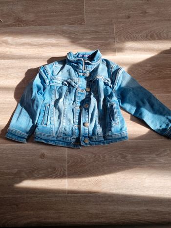 veste en jeans fille