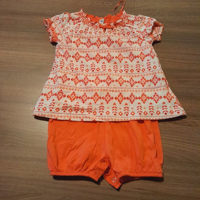 Combishort manches courtes