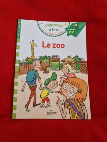 Livre j'apprends à lire le zoo