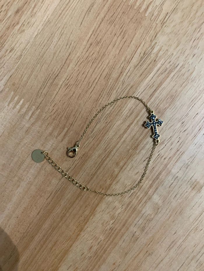 Bracelet fin croix somini - photo numéro 2
