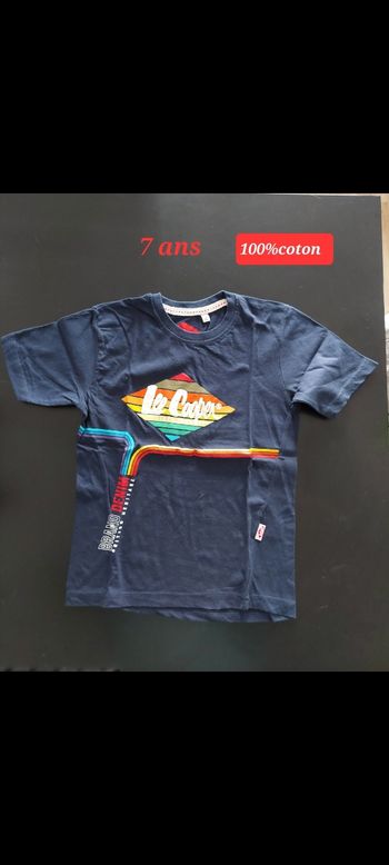 T-shirt Lee Cooper garçon 7ans