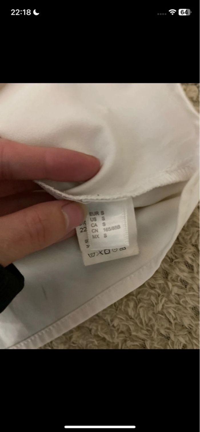 Blouse blanche Taille S - photo numéro 2