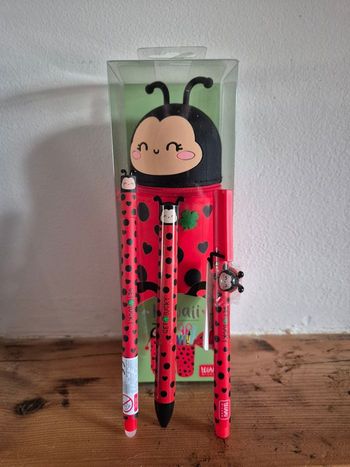 Legami set de papeterie coccinelle get lucky