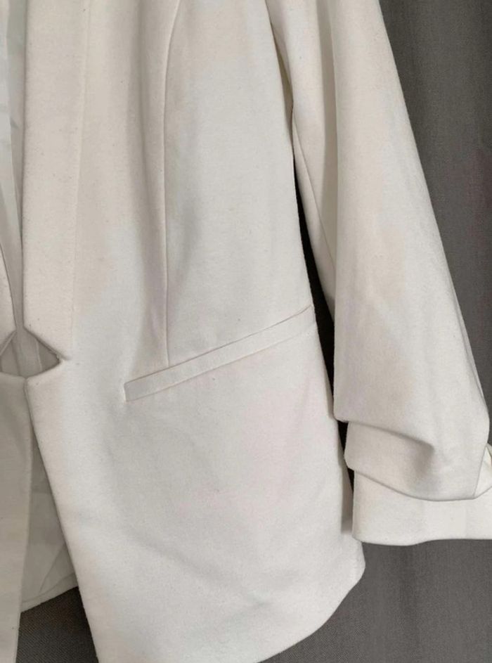 Veste blazer blanche - photo numéro 6
