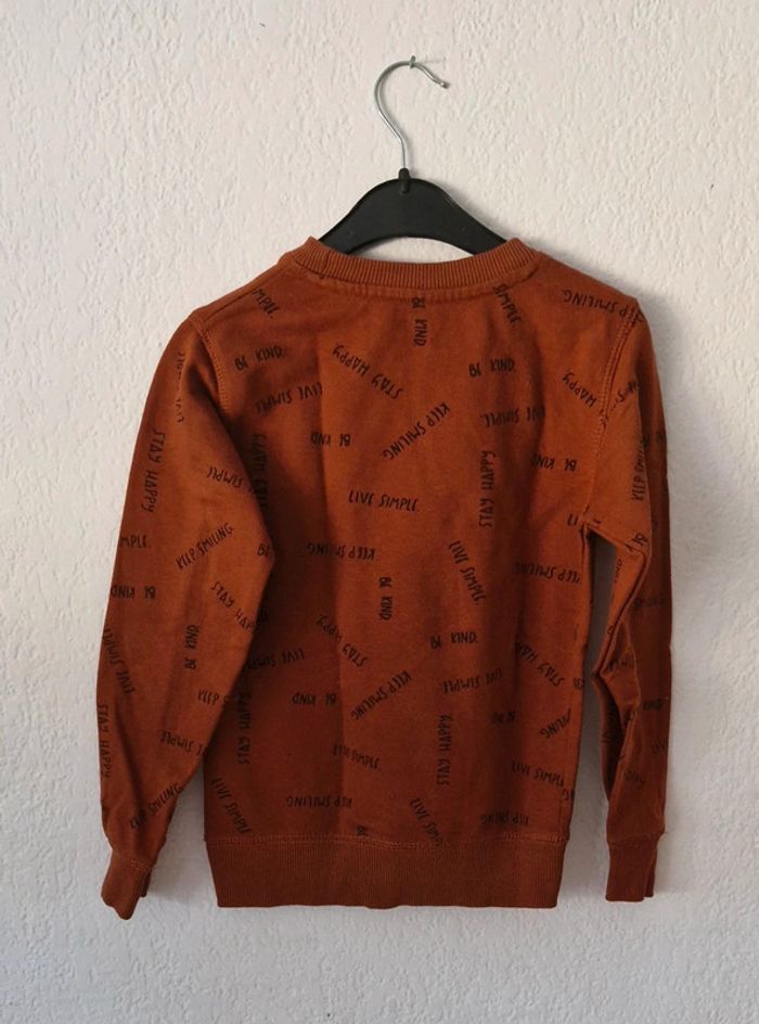 💙 Pulls marron pour garçon taille 7 ans - photo numéro 3