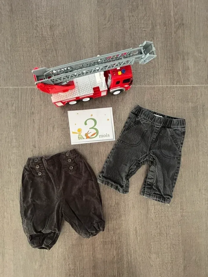 Lot 12 pièces garçon 3 mois - photo numéro 2