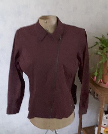 Veste blouson – Lie de vin – Scenic – T 42