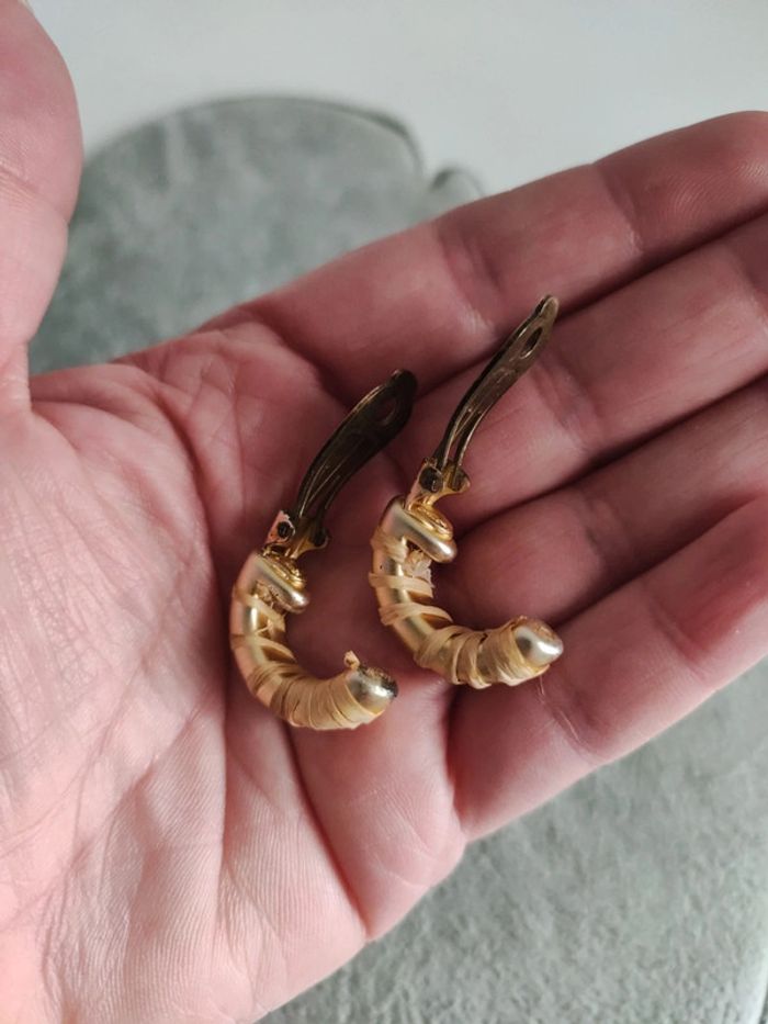 Clips d'oreilles vintage - photo numéro 5
