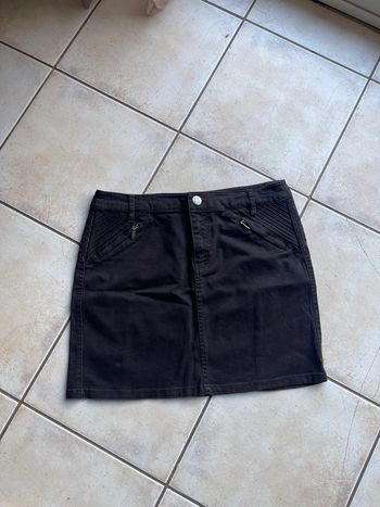 Jupe en jean noir