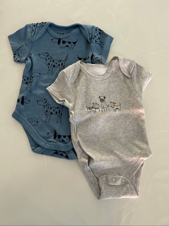 Lot de 2 body bébé
