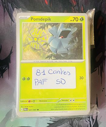 Lot de 81 cartes normales sans double – Destinées de Paldea (PAF)