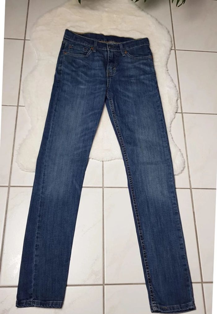Jean Levi's 510 W28 L32 Bleu - photo numéro 2