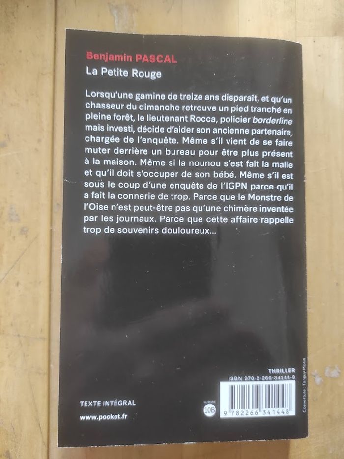 La petite rouge Benjamin Pascal Pocket 2024 - photo numéro 3
