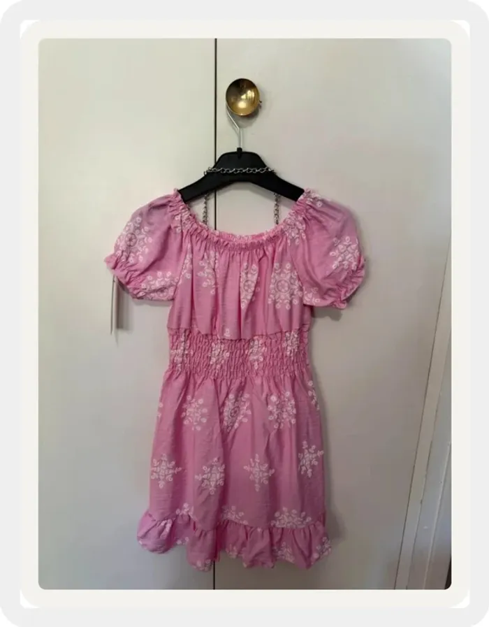 Robe rose pour filles - photo numéro 2