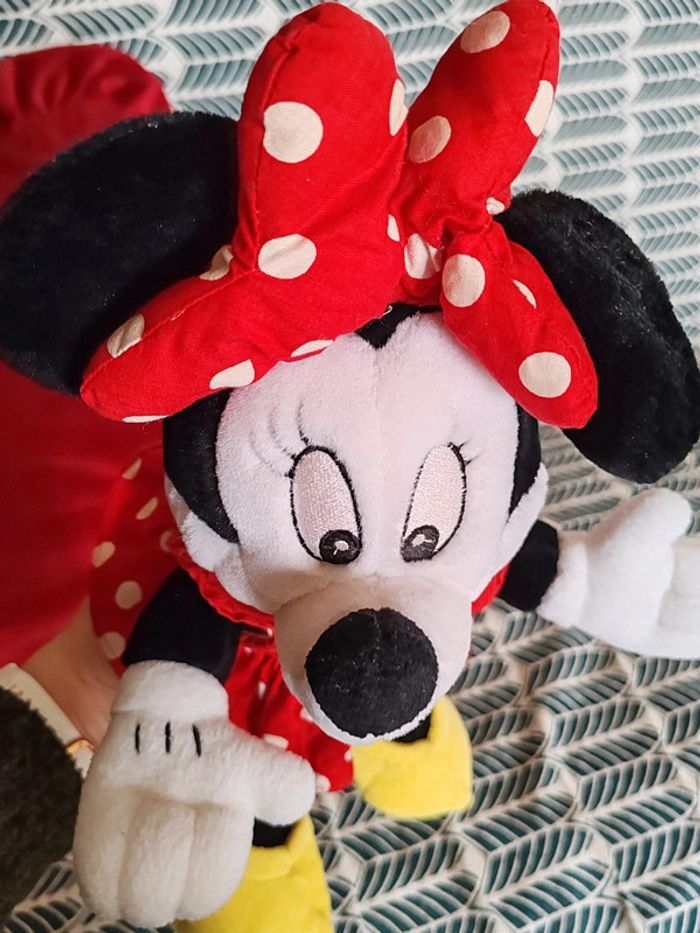 Duo peluches mickey et Minnie - vintages - photo numéro 10