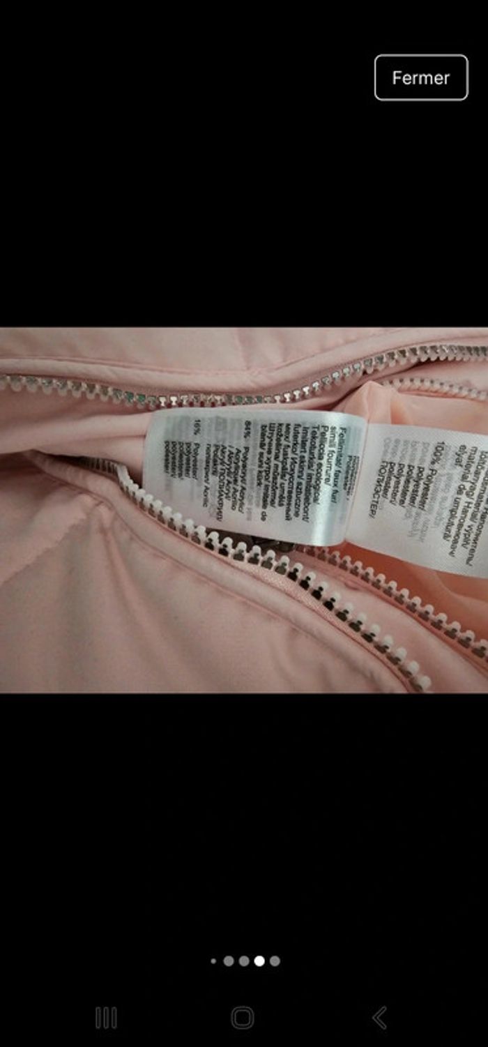 Manteau rose poudré - photo numéro 8