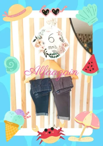 Lot legging jean neufs 6mois