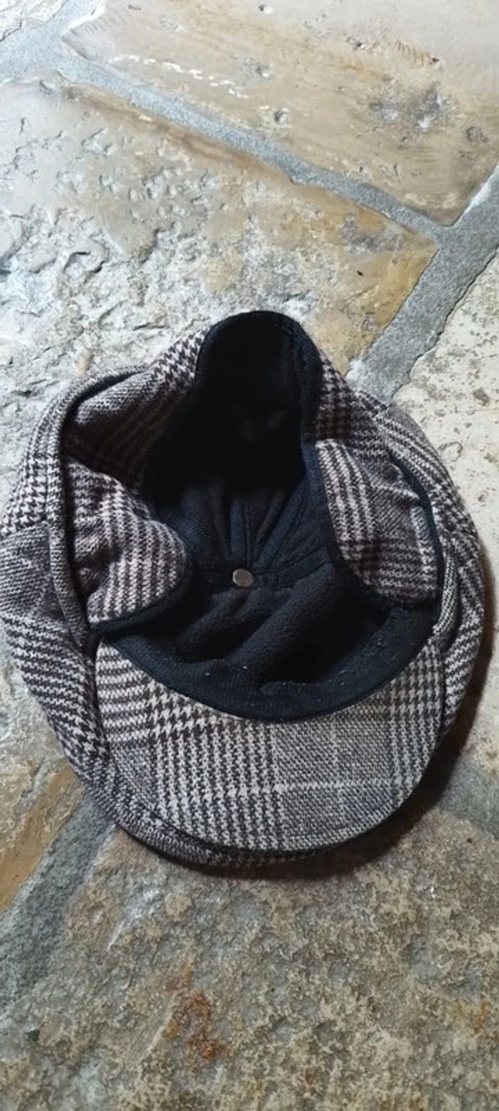 Béret Vintage 58cm Marron - photo numéro 4