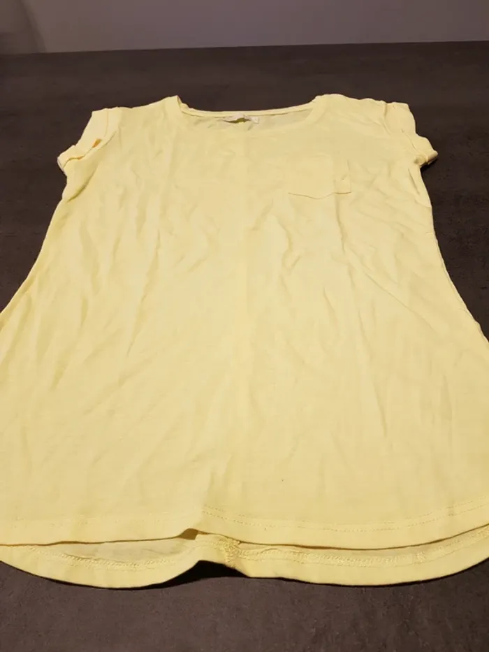 Tee-shirt jaune S - photo numéro 2