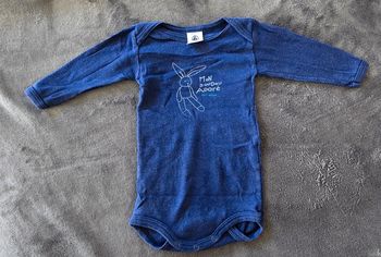 Body bébé manches longues Petit Bateau