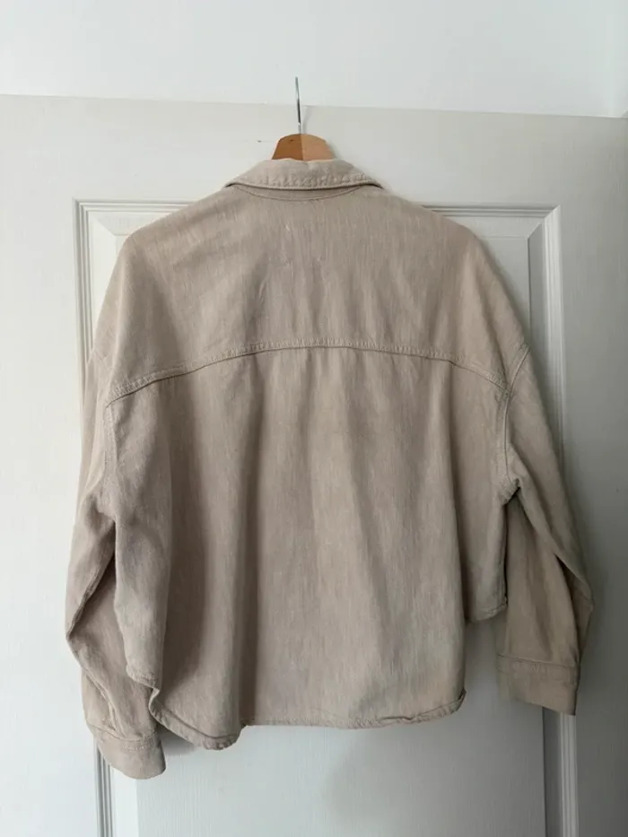 Chemise Pull & Bear beige - photo numéro 3