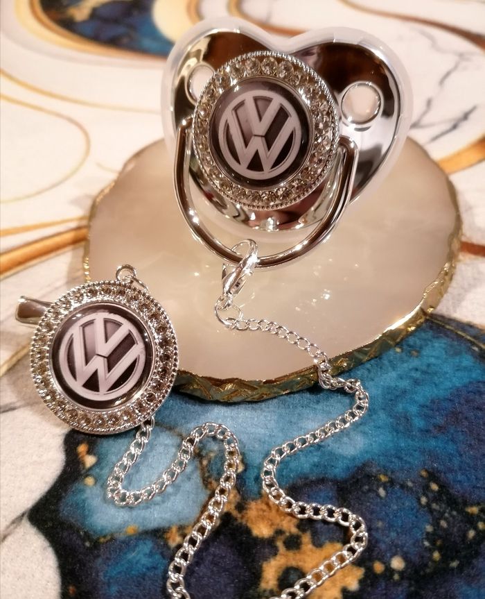 Tétine Argenté volkwagen - photo numéro 2