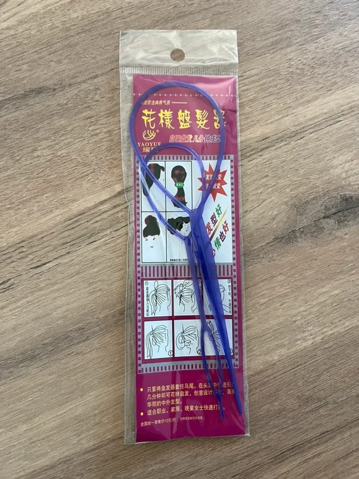 Accessoire coiffure outils tressage