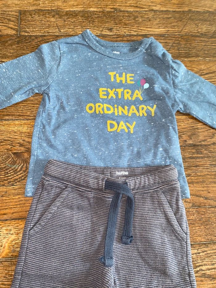 Ensemble sweat Bout’chou 6 mois - photo numéro 2