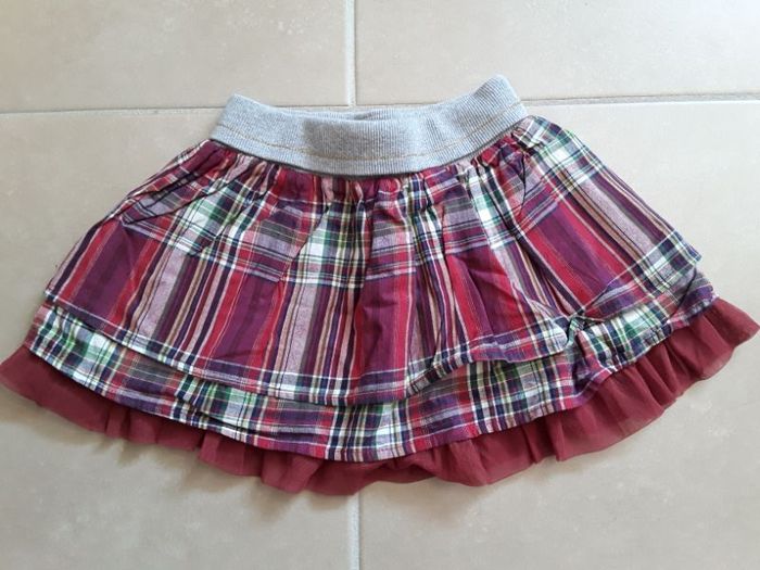 Jupe écossaise hiver 2 ans 3SUISSES NEUVE