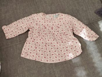 Blouse manches longues alphabet