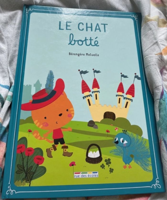 Livre Le chat botté de Bérengère Motuelle