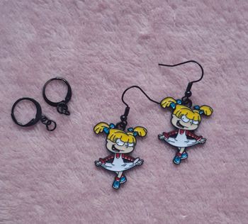 Boucles d'oreilles Angelica Cornichon des Razmoket