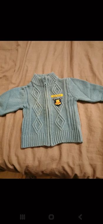 Gilet winni l'ourson 3 mois