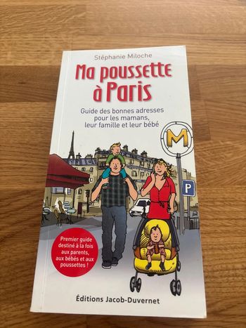 Livre ma poussette à Paris