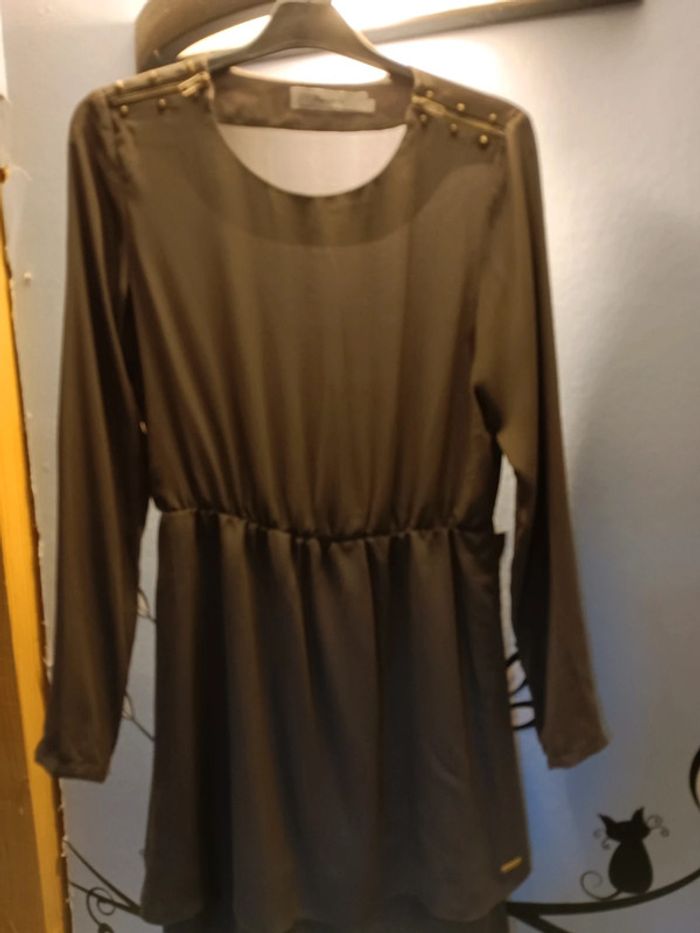 Robe kaki Pepe jeans - photo numéro 2