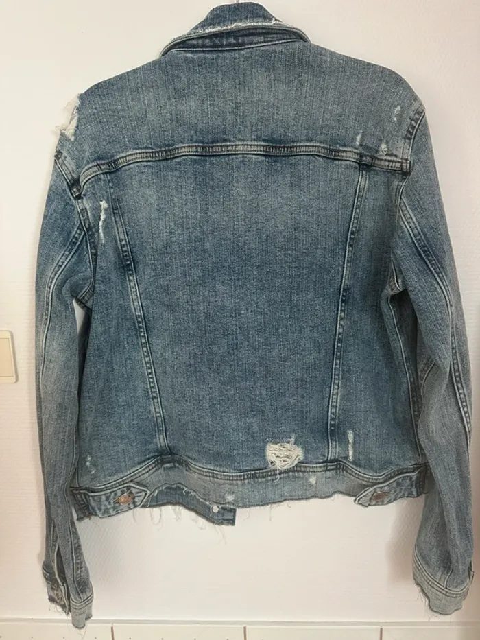Veste en jean Zara - photo numéro 2
