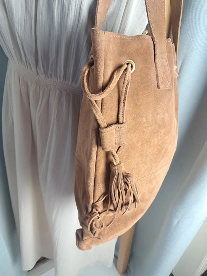 Promod sac à main cabas en cuir neuf - photo numéro 7