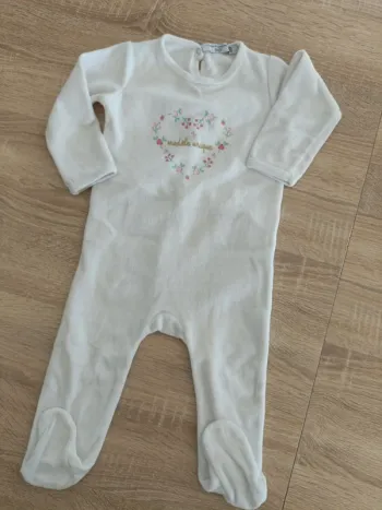 Pyjama velours - 18 mois- fashion private company