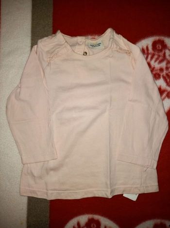 Lot sweats manches longues fille en 12 mois