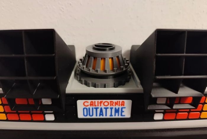 Porte-clés  mural  DeLorean retour vers le futur - photo numéro 3