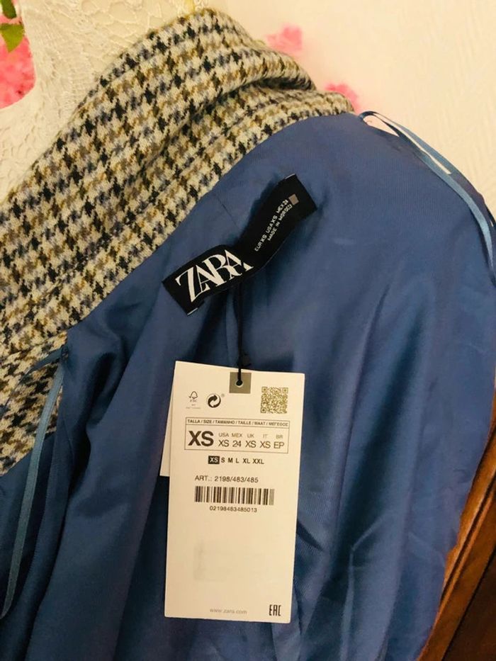 Manteau oversize neuf Zara taille XS - photo numéro 5