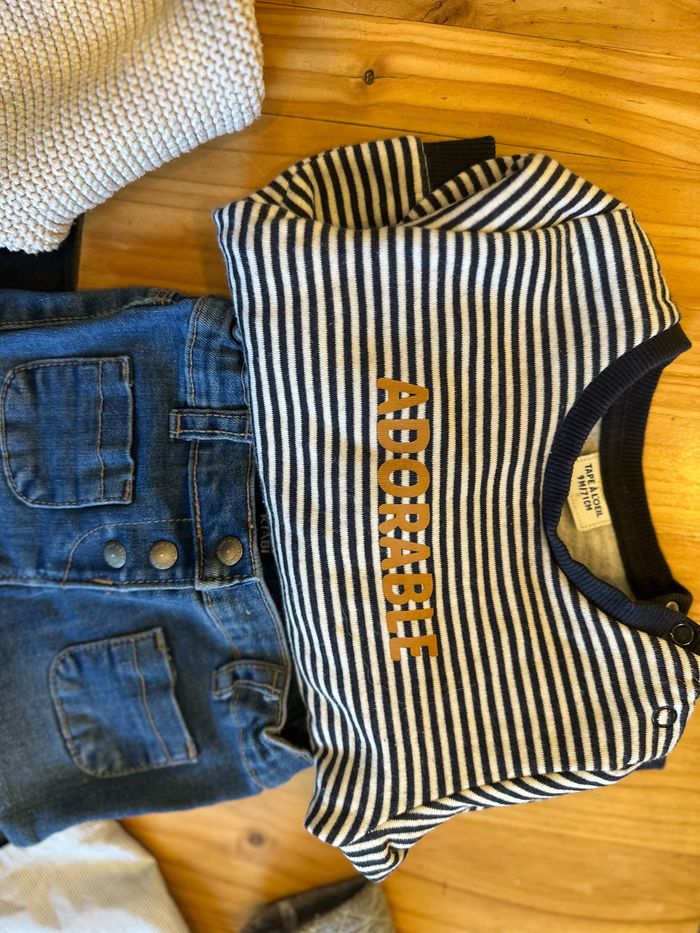 Lot vêtements fille 9 mois - photo numéro 3